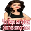 Ya llego su kotex
pinches sangromas