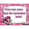 Con esa cara
has de eyacular
miel
Blingee