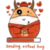 Sending virtual hug