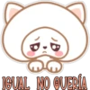 B
IGUAL NO QUERÍA