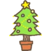 Kawaii dino (Christmas) 29