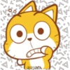Emoji cat Amarillo 8