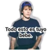 Justin Bieber con frases 6