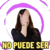 NO PUEDE SER