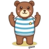 Striped Bear Flip