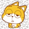 Emoji cat Amarillo 9