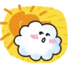 Nuvem fofa 9