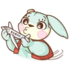 Plush Baby Bunny 16