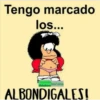 Tengo marcado
los...
PicardiasMaFalda
ALBONDIGALES!