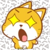Emoji cat Amarillo 13