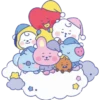 BTS animado 19