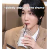 *quietly enjoying the drama