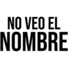 NO VEO EL
NOMBRE