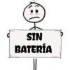 SIN
BATERÍA
