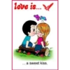 love is..
... a sweet kiss.