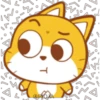 Emoji cat Amarillo 22