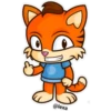 Grinning Cat Flip