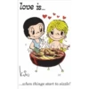 love is.
3/5
...when things start to sizzle!