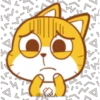 Emoji cat Amarillo 28