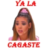 YA LA
CAGASTE