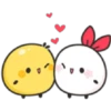 Chick and bunny 9