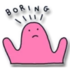BORING
 \/ /