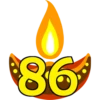 O
86