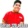 Serían 120 pesoS