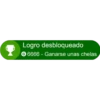 Logro desbloqueado
G6666 - Ganarse unas chelas
