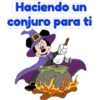 Haciendo un
conjuro para ti