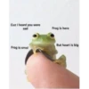 Cuz I heard you were
sad
Frog is smol
Frog is here
But heart is big