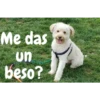 Me das
un
beso?
