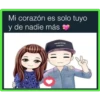 Mi corazón es solo tuyo
y de nadie más
newer acop
sincere