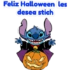Feliz Halloween les
desea stich