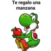 Te regalo una
manzana