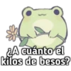 ¿A cuánto el
kilos de besos?