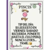 PISCIS TIP DEL DÍA; SI LEES ESTO EN VIERNES/SABADO RECUERDA PONERTE HASTA EL CULO PERQ NUNCA LO DES... TKMILW AISH