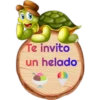 Te invito
un helado