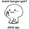 boleh kangen gak?
dikiit aja.