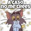 ACASO
no me crees