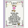 LEO TIP DEL DÍA: SE MAS DETALLISTA, PORQUE POR ESO LUEGO TE DEJAN. Y POR PENDEJ× HOY NO TE TOCA SOBRE AISH