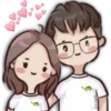 ♥Couple cartoon♥️ 24