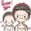 ♥Couple cartoon♥️ 30