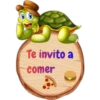 Te invito a
comer