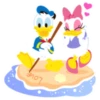 MICKEY AND FRIENDS  STICKERS BLANCA AT 5