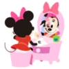 MICKEY AND FRIENDS  STICKERS BLANCA AT 8