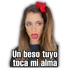 Un beso tuyo
toca mi alma