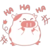 Pink Cow 12
