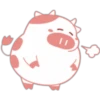 Pink Cow 13