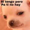 Si tengo pero
Pa ti no hay